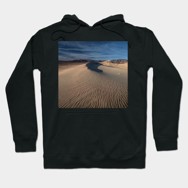 Death Valley's Eureka Sand Dunes Hoodie by dawn2dawn